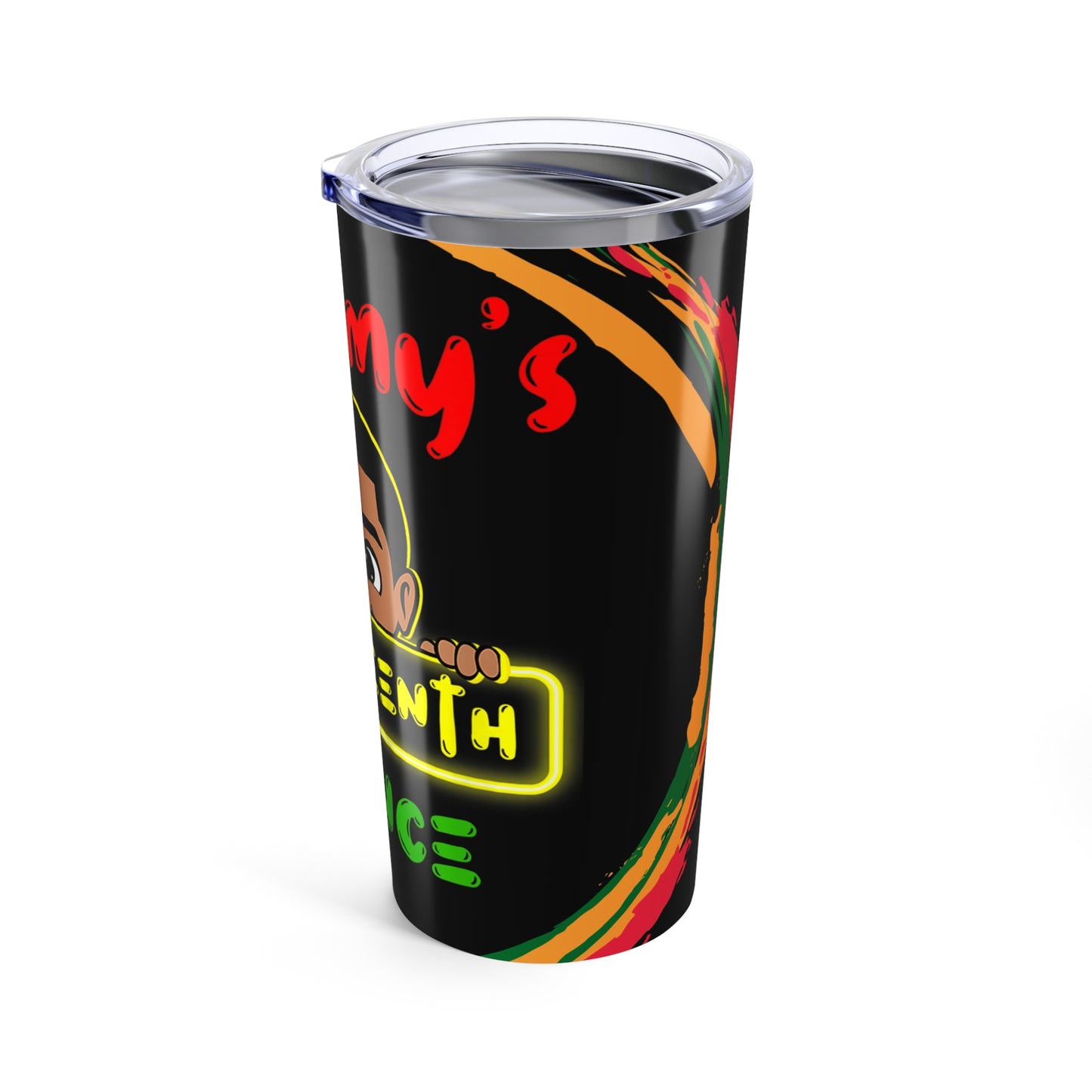 Juneteenth Prince Tumbler 20oz