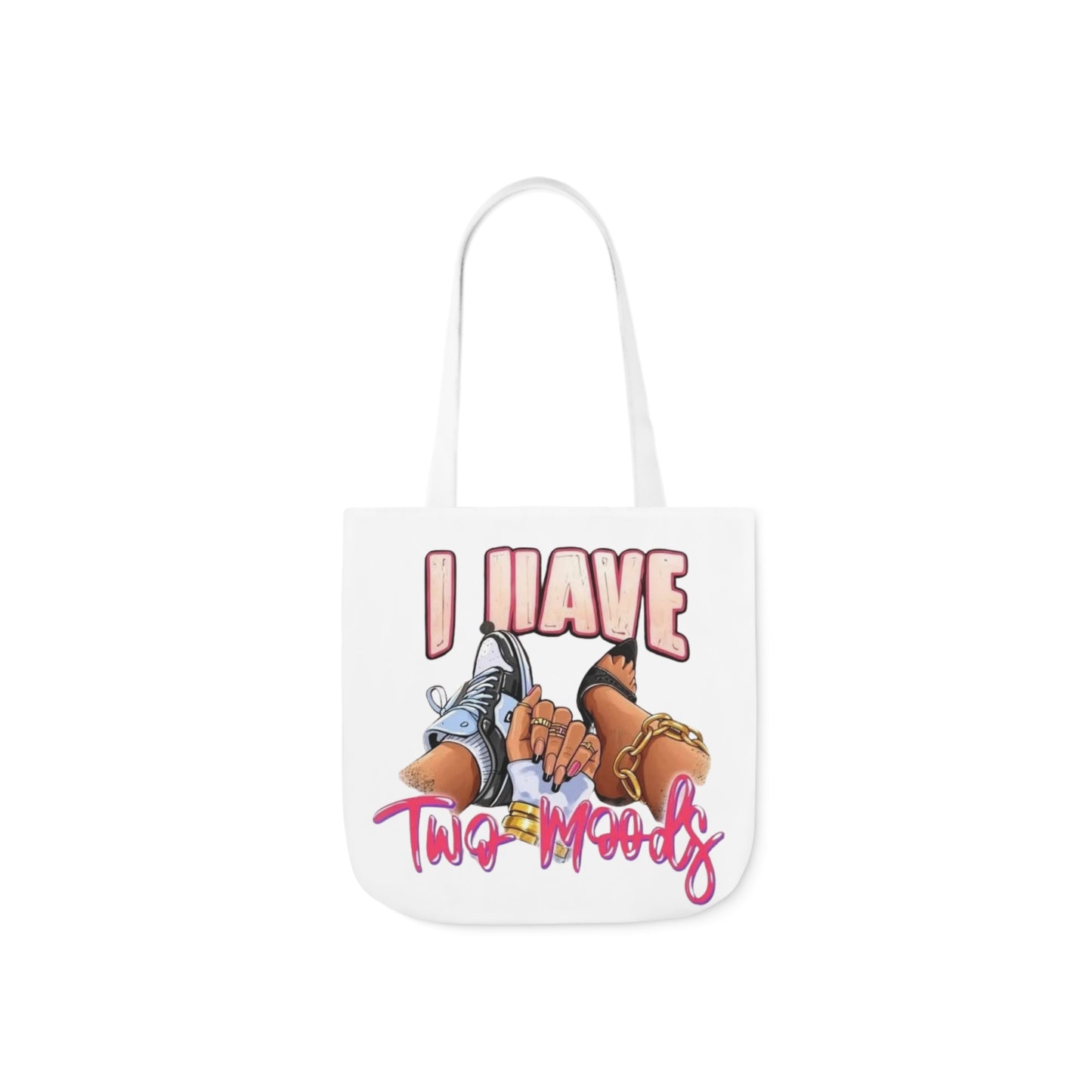 Canvas Tote Bag, 5-Color Straps