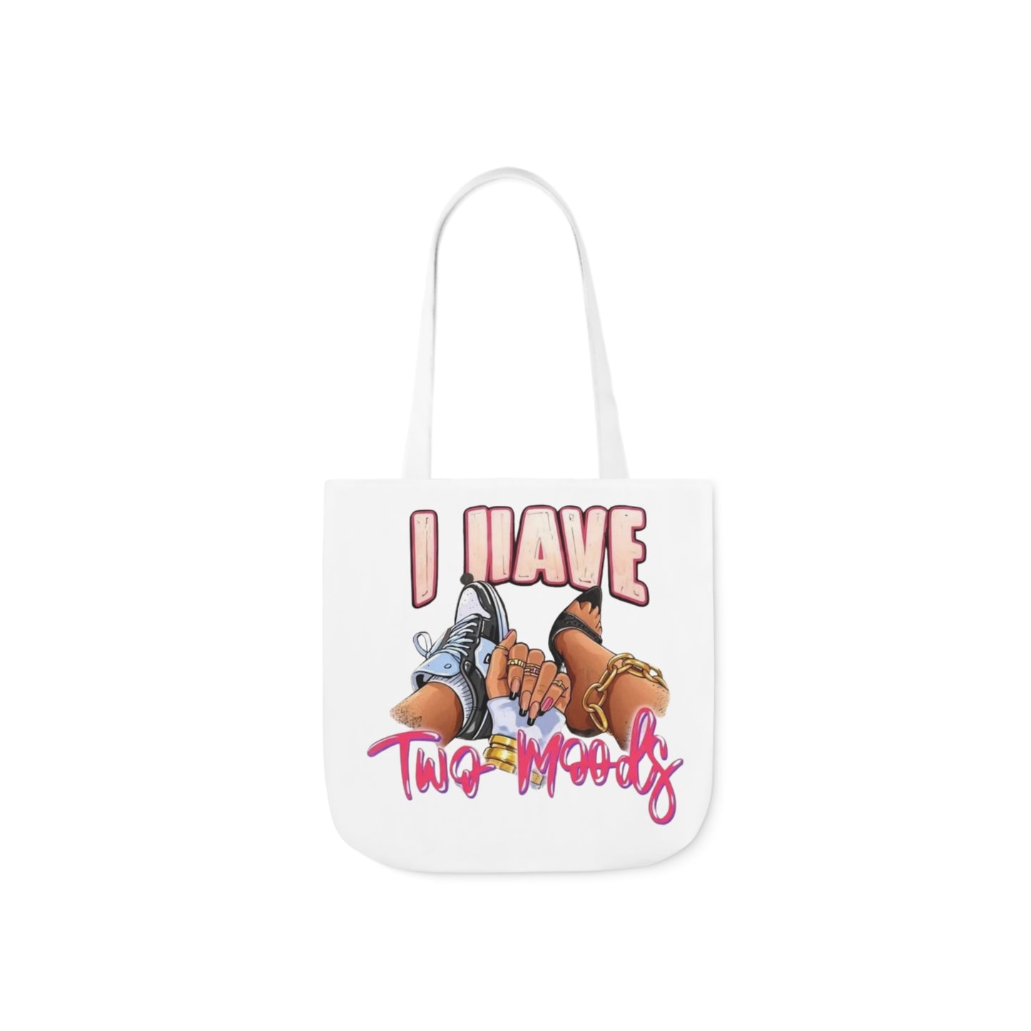 Canvas Tote Bag, 5-Color Straps