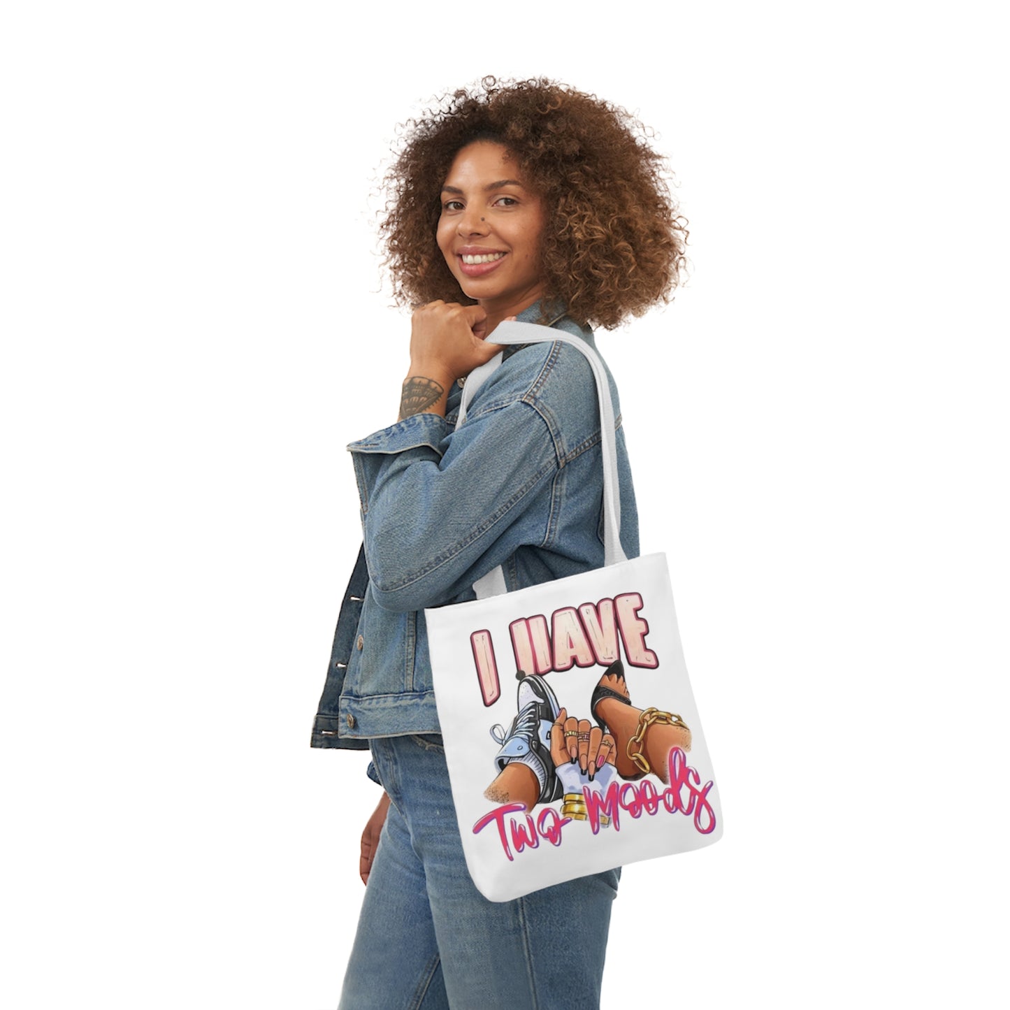 Canvas Tote Bag, 5-Color Straps