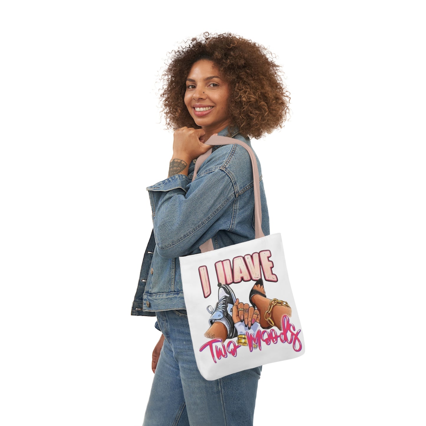 Canvas Tote Bag, 5-Color Straps