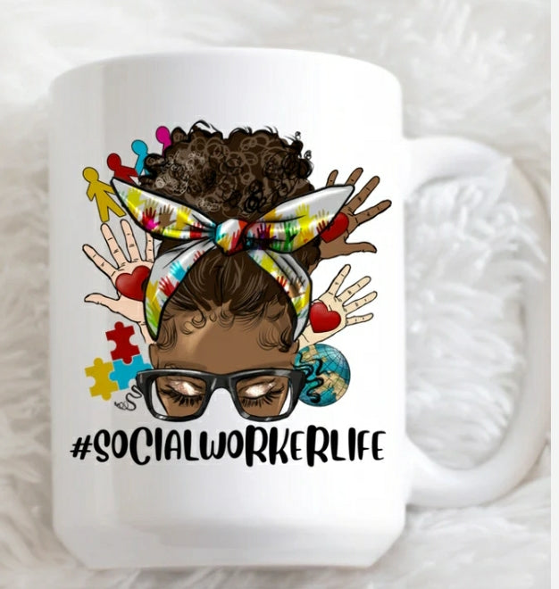 #Socialworker - Mug