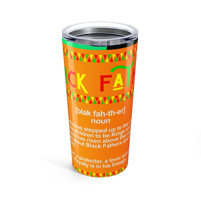 Black Father Tumbler 20oz