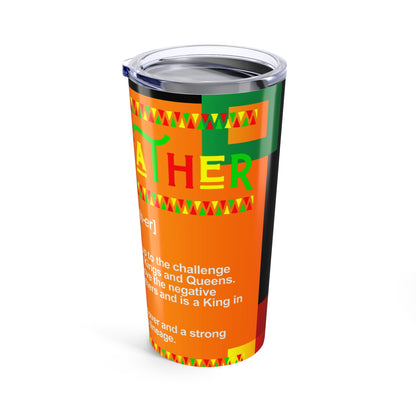 Black Father Tumbler 20oz