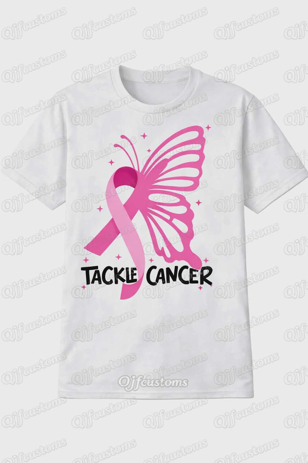 Tackle Cancer | Strength, Hope & Growth Graphic Tee