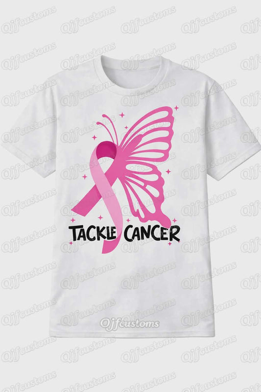 Tackle Cancer | Strength, Hope & Growth Graphic Tee